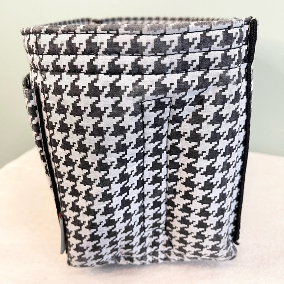 ZTUGO Women's Black Houndstooth Lightweight Versatile Universal Organizer - Picture 8 of 10